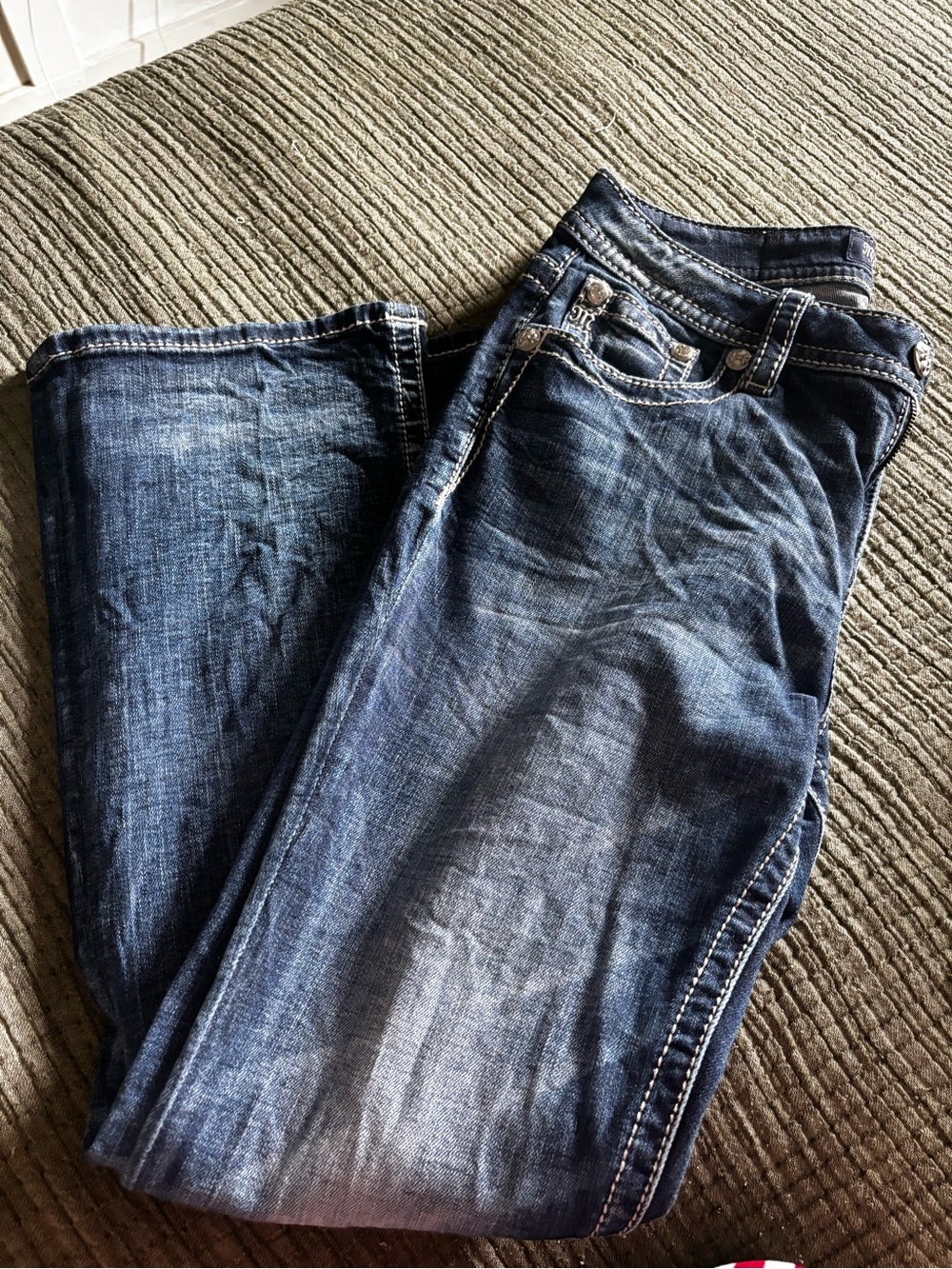 Miss Me Women's Dark Blue Bootcut Jeans